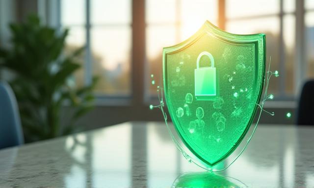 Imagen conceptual de seguridad de datos y reclutamiento ético
