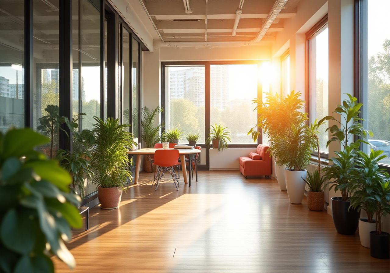 Modern professional office in Madrid